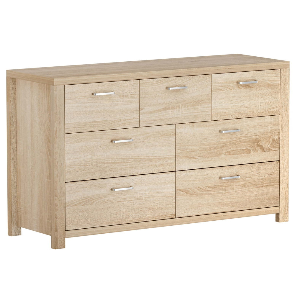Artiss 7 Chest of Drawers - MAXI Pine 3