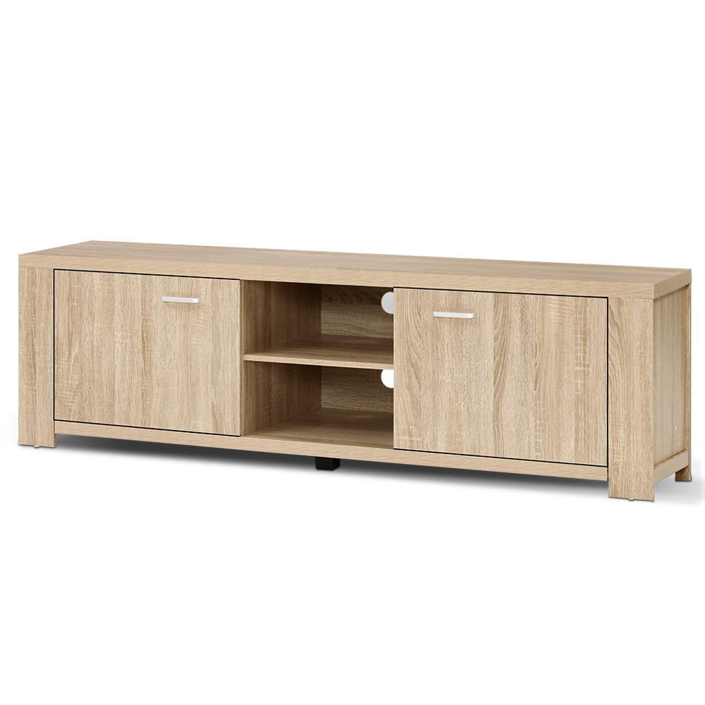 Artiss TV Cabinet Entertainment Unit 160cm Pine Maxi 3
