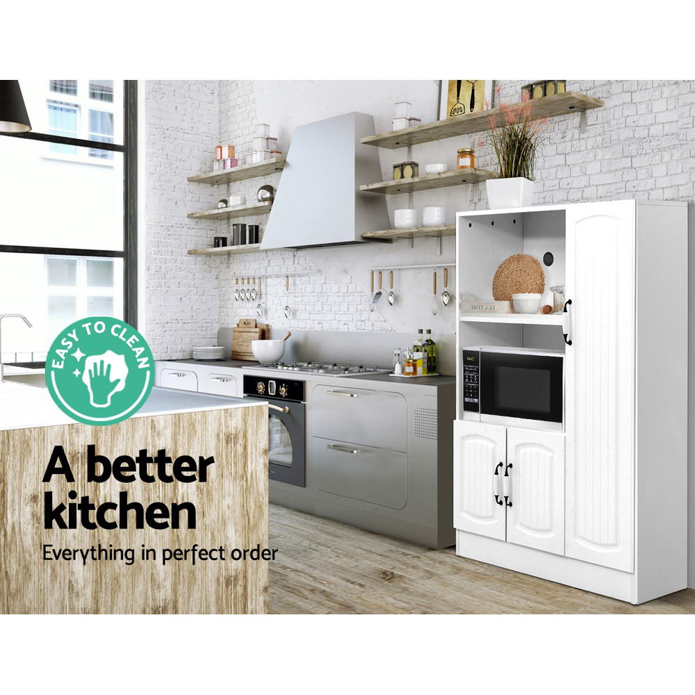 Artiss Buffet Sideboard - ARIA White 5