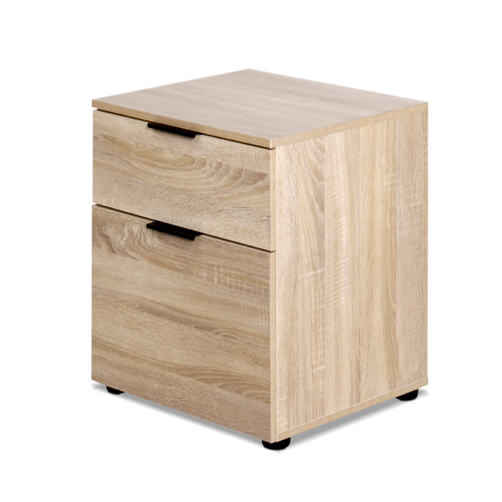 Artiss Filing Cabinet 2 Drawer Office Storage Organiser 5