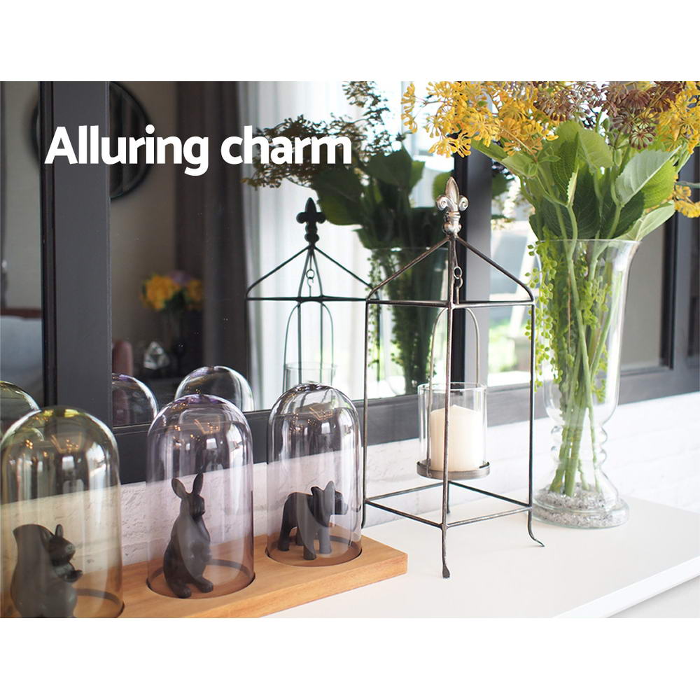 Artiss Console Table 2 Drawers 80CM White Chole 8