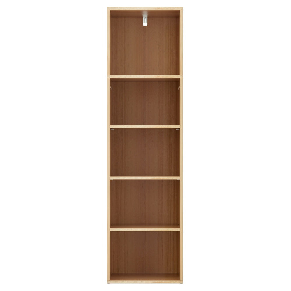Artiss Bookshelf 5 Tiers MILO Pine 5