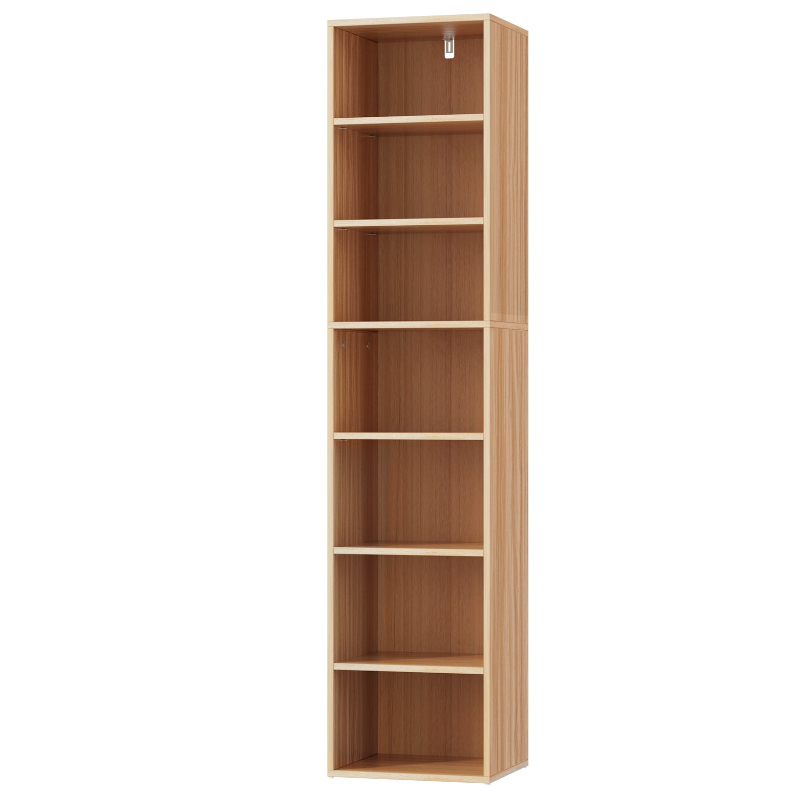 Artiss Bookshelf 7 Tiers MILO Pine 3