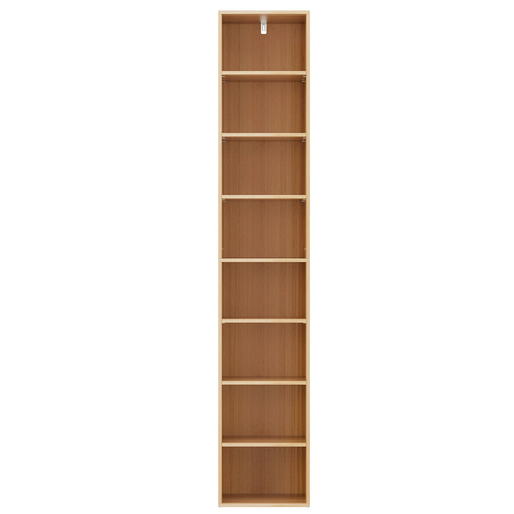 Artiss Bookshelf 8 Tiers MILO Pine 5