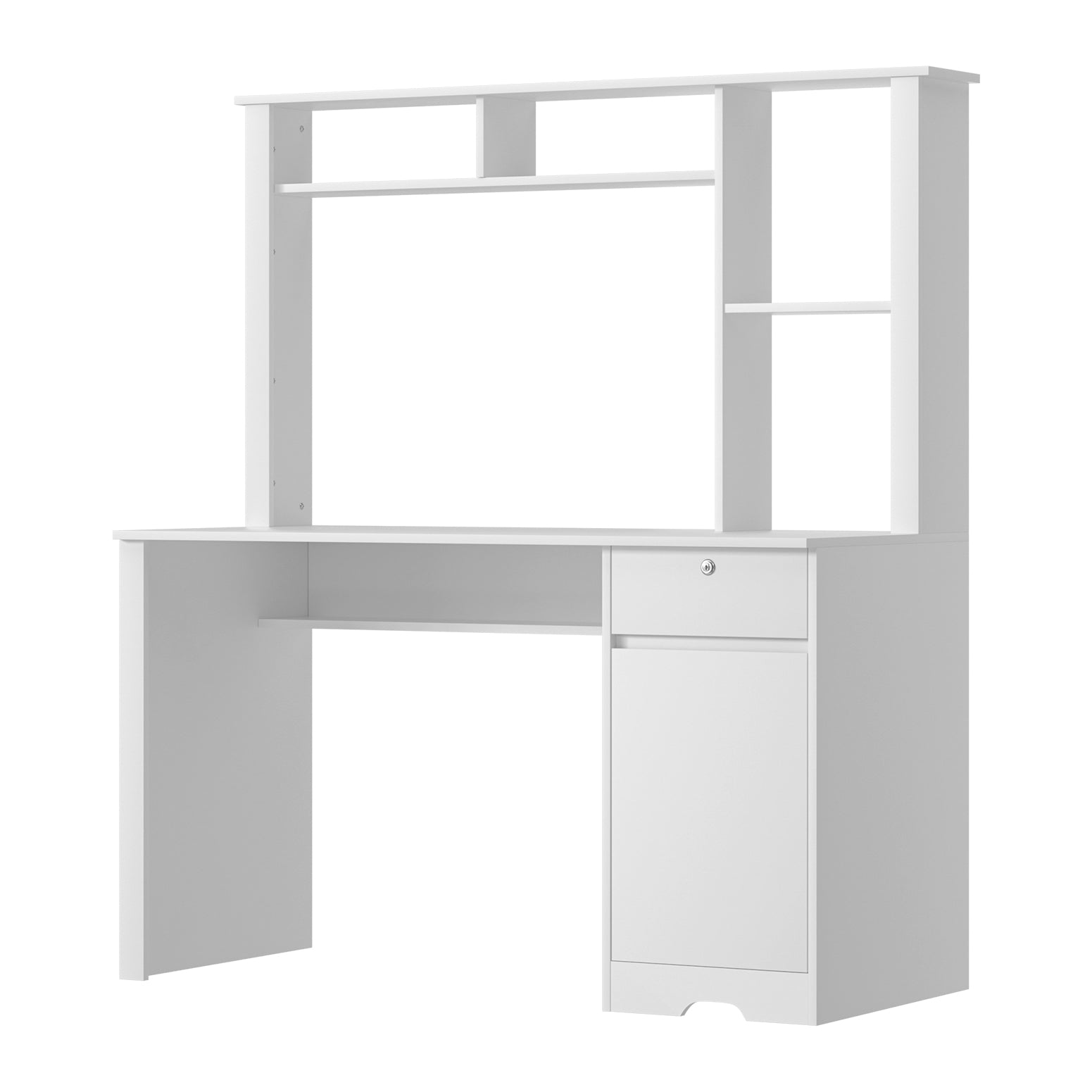 Artiss Computer Desk Office Study Desks Table Drawer Bookshelf Cabinet 7