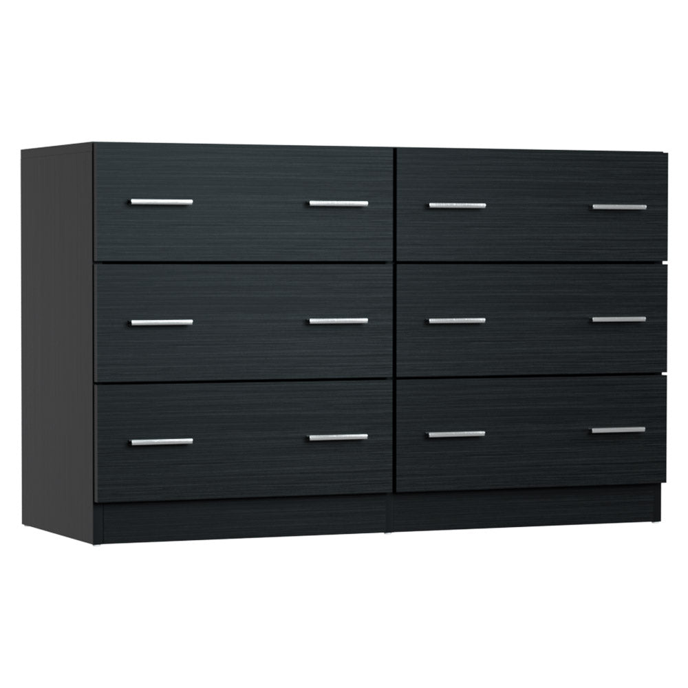 Artiss 6 Chest of Drawers - VEDA Black 3