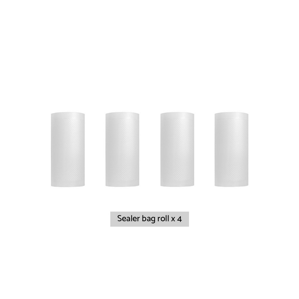 4 Rolls Food Vacuum Sealer Bags Storage Saver Heat Sealing Bag Pack 15CMX6M 3