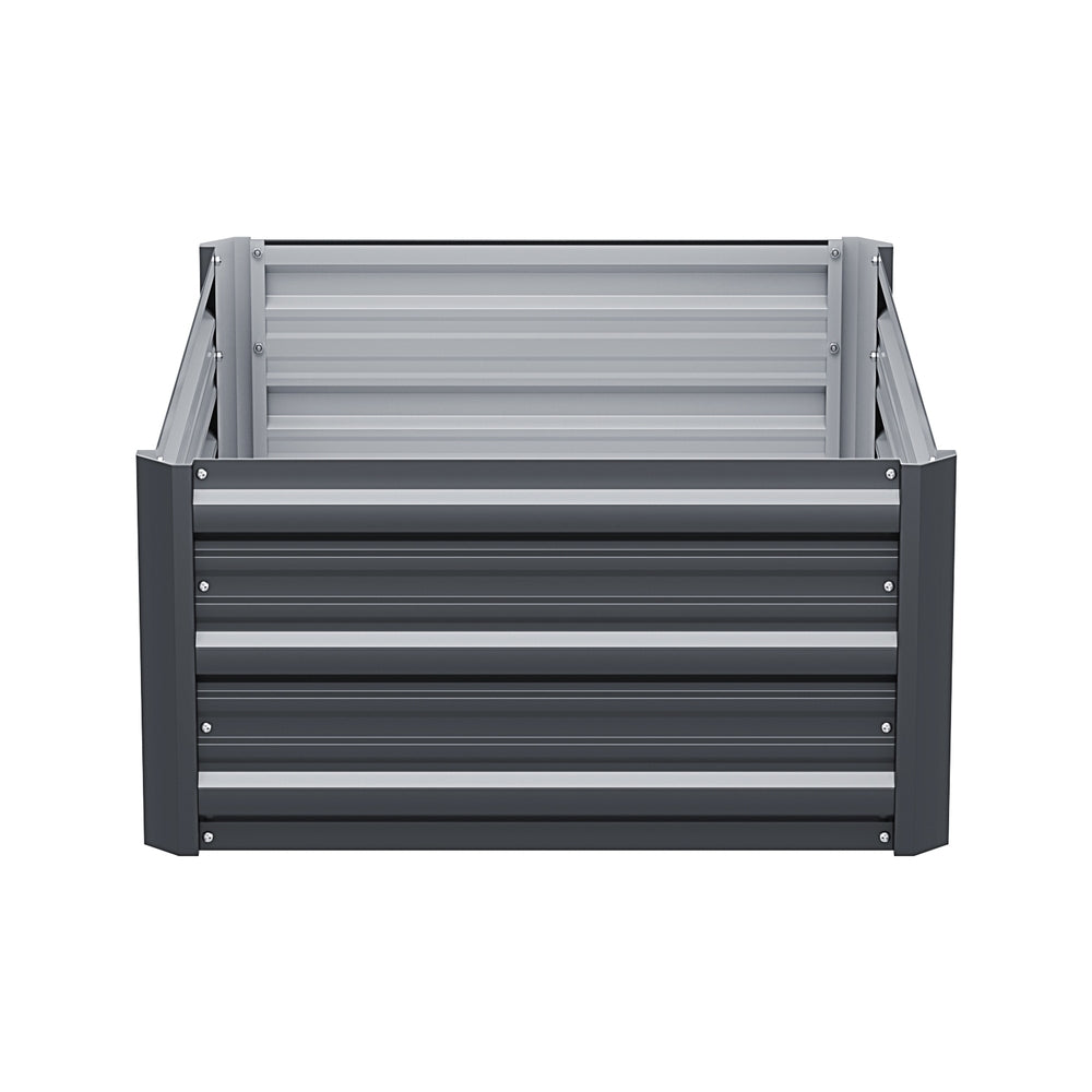 Green Fingers Garden Bed 80X60X30cm Planter Box 4