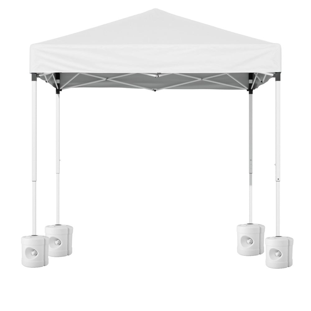 Instahut Gazebo 2x2m Outdoor Patio Garden Marquee Shade w/ Base Pods White 3