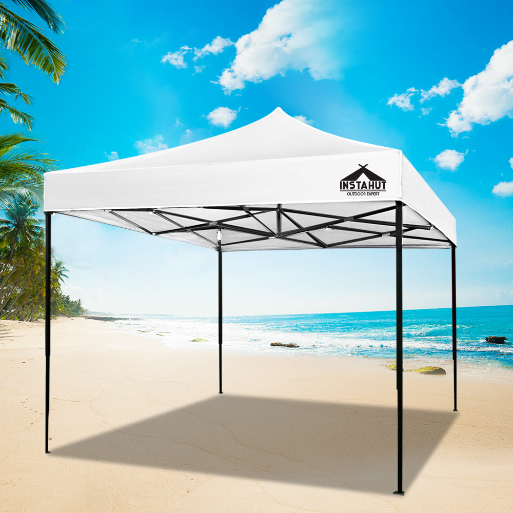 Instahut Gazebo Pop Up Marquee 3x3 Folding Tent Outdoor Camping 500D Oxford 7