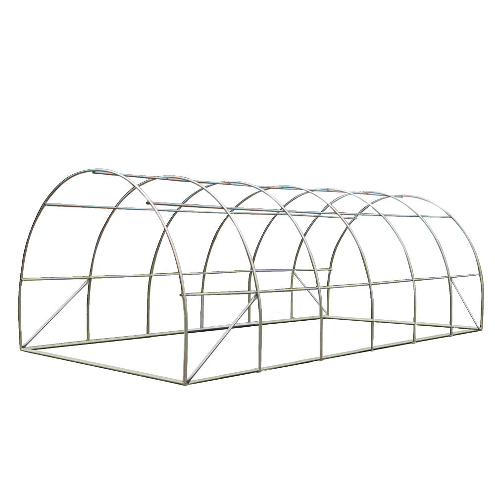 Green Fingers Greenhouse 6x3x2M Walk in Green House Tunnel Plant Garden Shed Dome 3