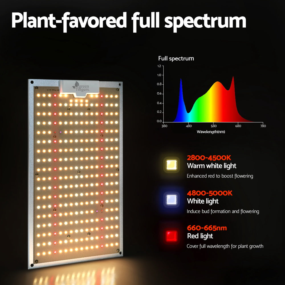 Green Fingers Max 1500W Grow Light LED Full Spectrum Indoor Plant All Stage Growth 3