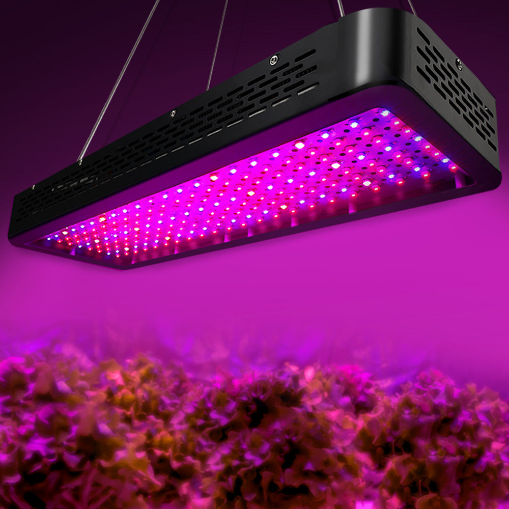 Green Fingers 2X 2000W Grow Lights LED Full Spectrum Indoor Plant All Stage Growth 8