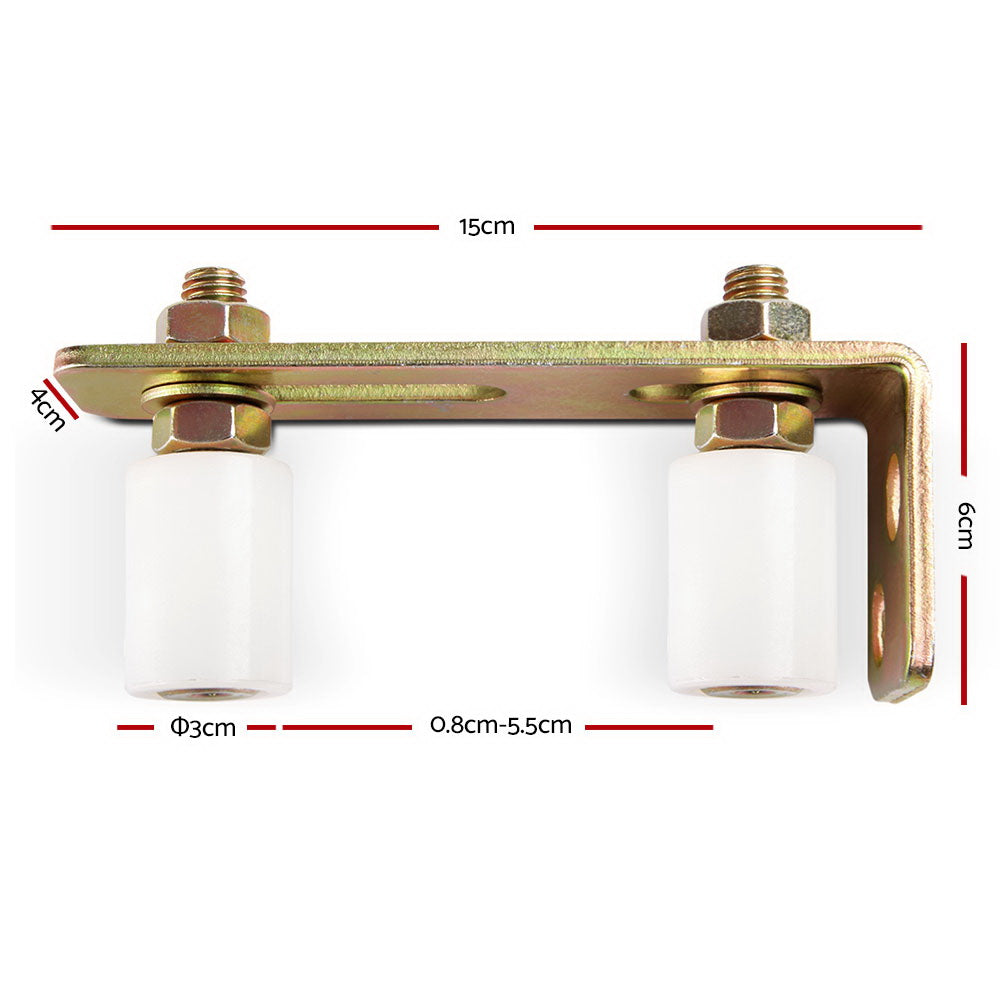 Roller Guide Gate Opener Track Stopper Sliding Hardware Accessories 5