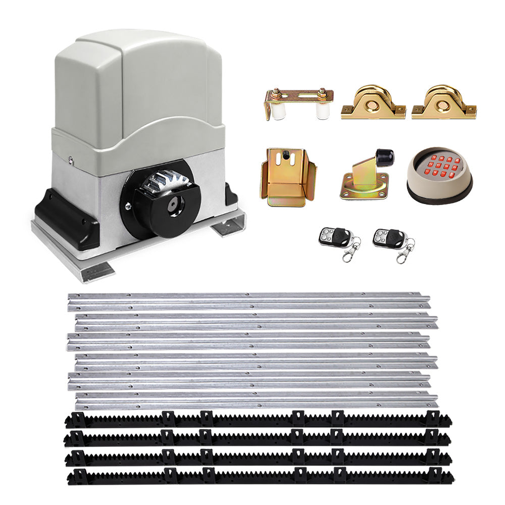 Electric Sliding Gate Opener 1200KG Keypad 4M 8