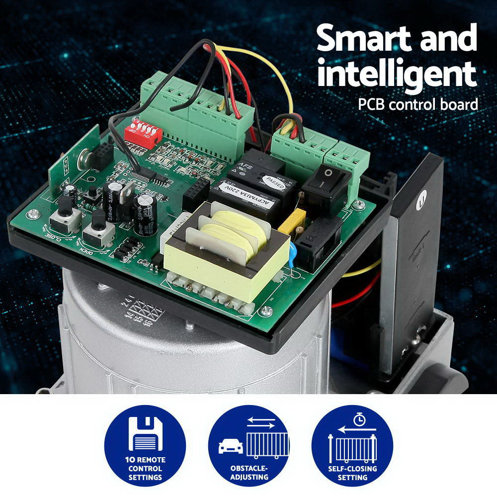 Electric Sliding Gate Opener 1200KG 6M 4