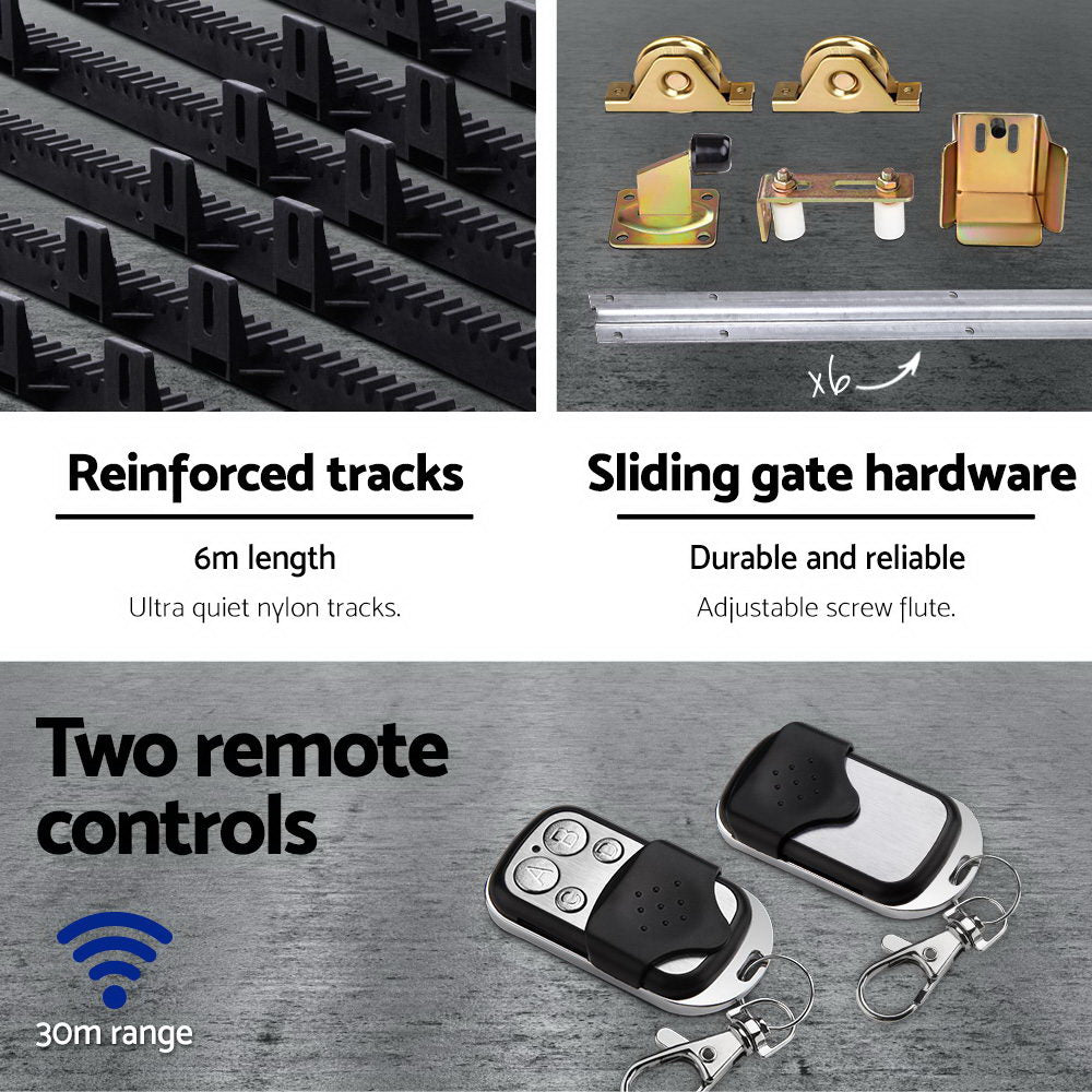 Electric Sliding Gate Opener 1200KG 6M 5