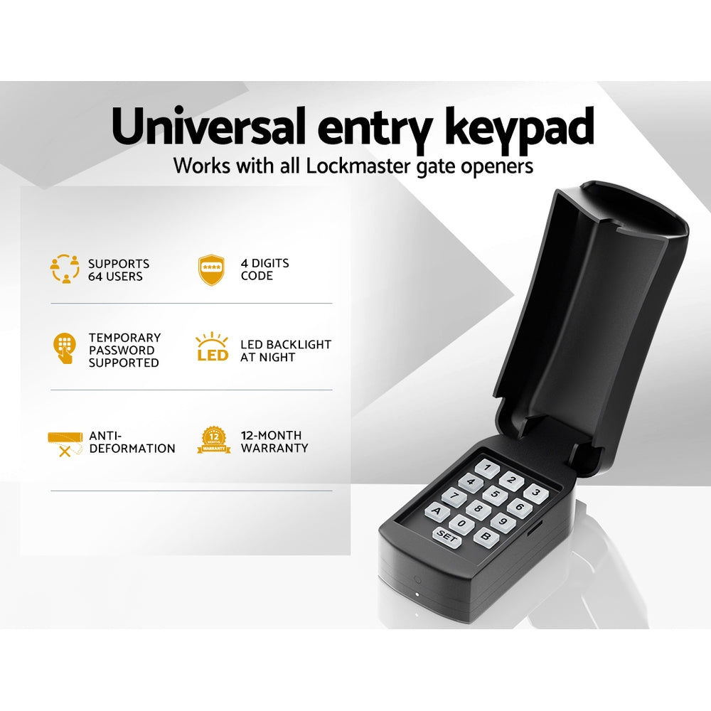 Universal Wireless Wired Keypad Security Control For Gate Opener 4