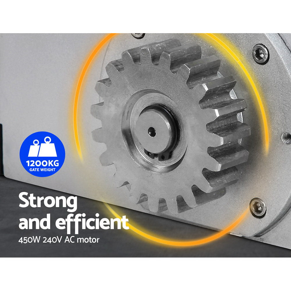 Automatic Sliding Gate Opener Kit Keypad 6M 1200KG 3