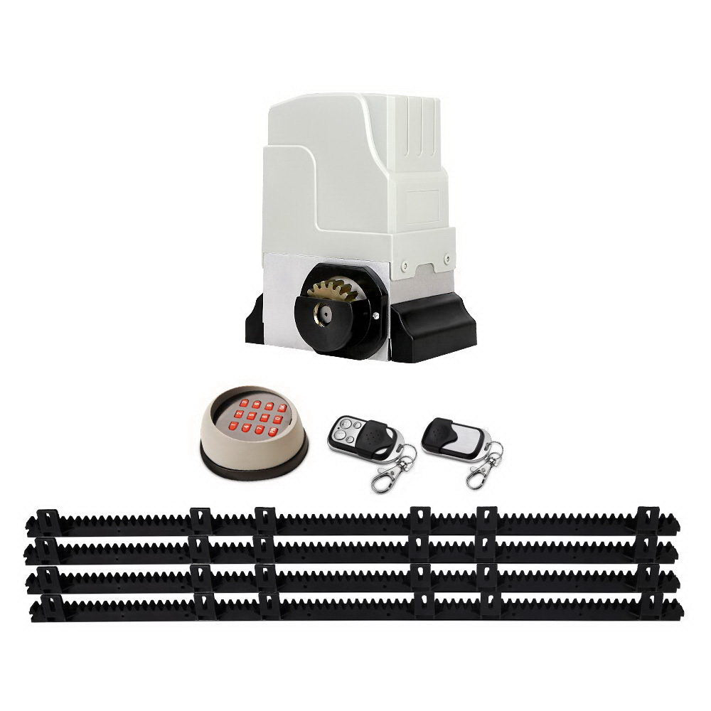Automatic Sliding Gate Opener Kit Keypad 4M 1800KG 8