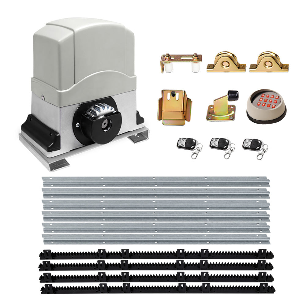 Electric Sliding Gate Opener 800KG Keypad 4M 3