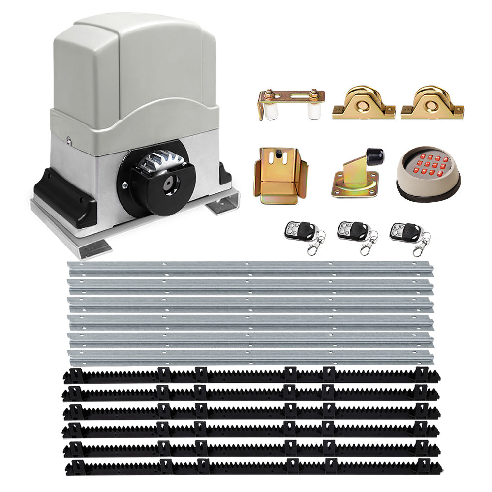Electric Sliding Gate Opener 800KG 6M Hardware Kit 3