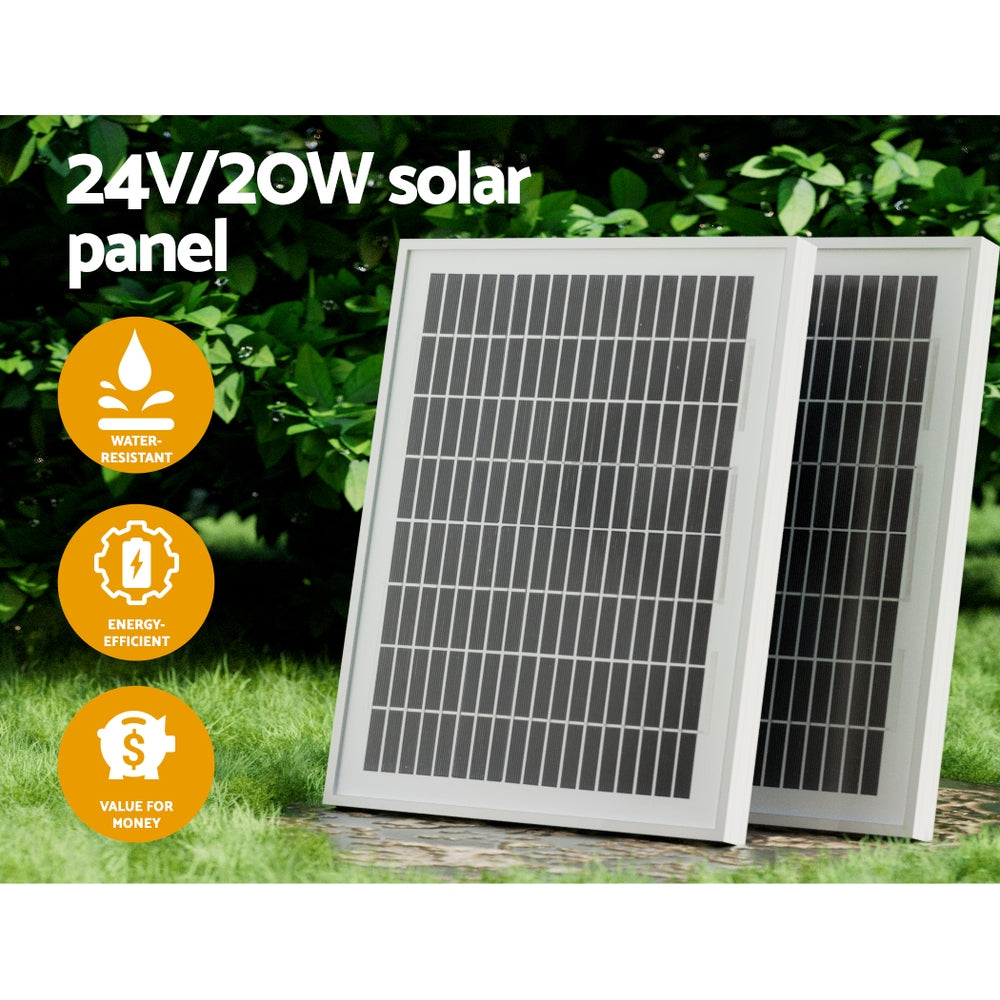 Automatic Sliding Gate Opener Kit 20W Solar 4M 600KG 4