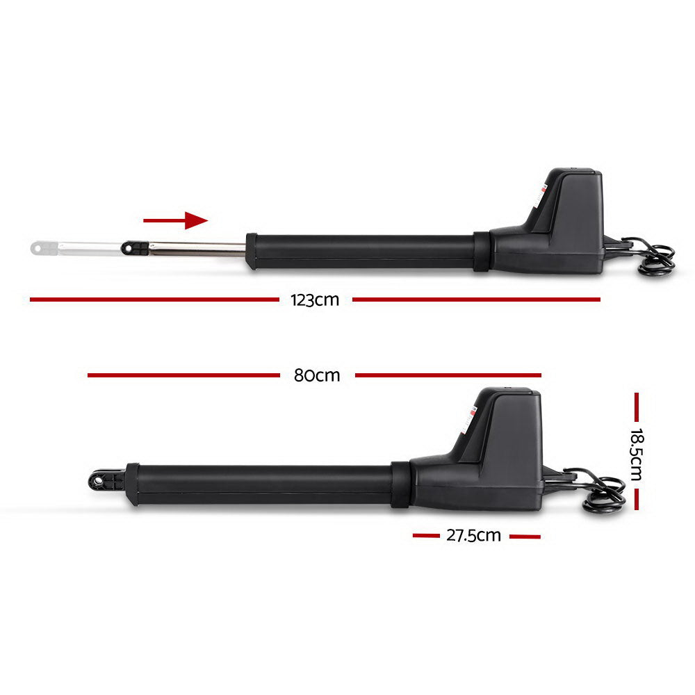 Dual Swing Gate Opener 800KG 40W Solar Panel