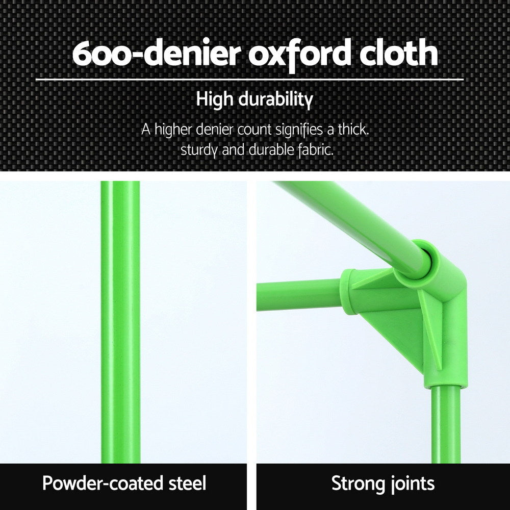 Green Fingers Grow Tent Kits 120x120x200cm Hydroponics Indoor Grow System 6
