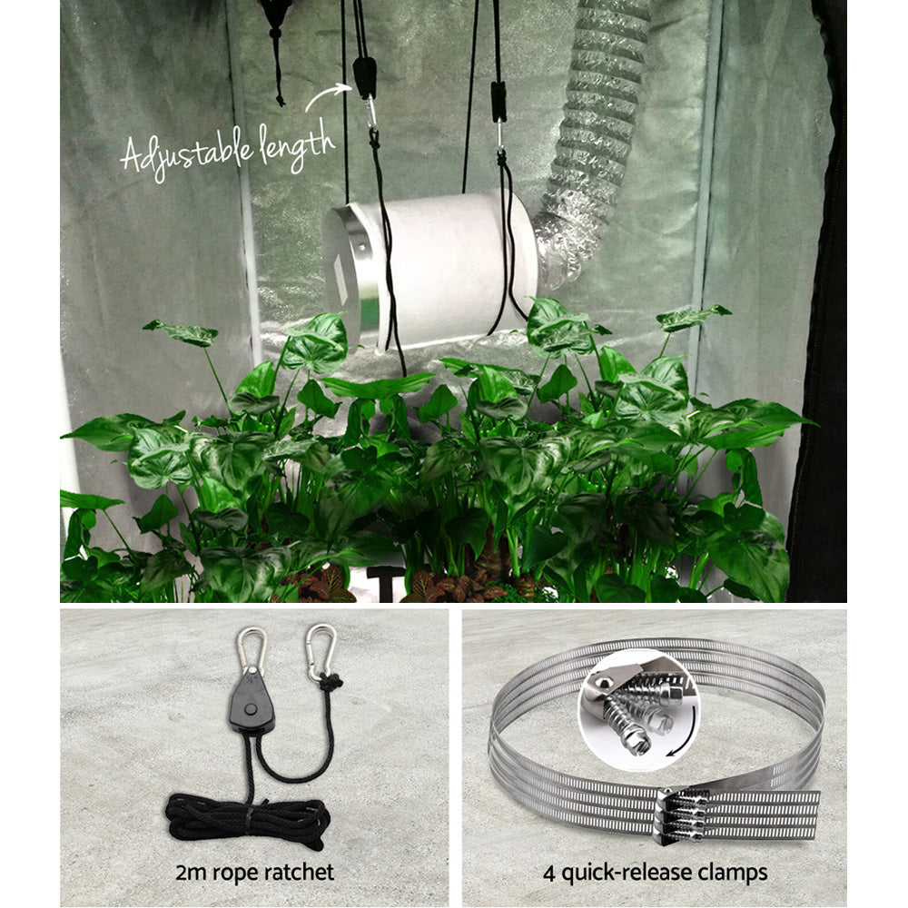 Green Fingers 6"Ventilation Kit Fan Hydroponics Grow Tent Kit Carbon Filter Duct,Green Fingers 6"Ventilation Kit Fan Hydroponics Grow Tent Kit Carbon Filter Duct 6