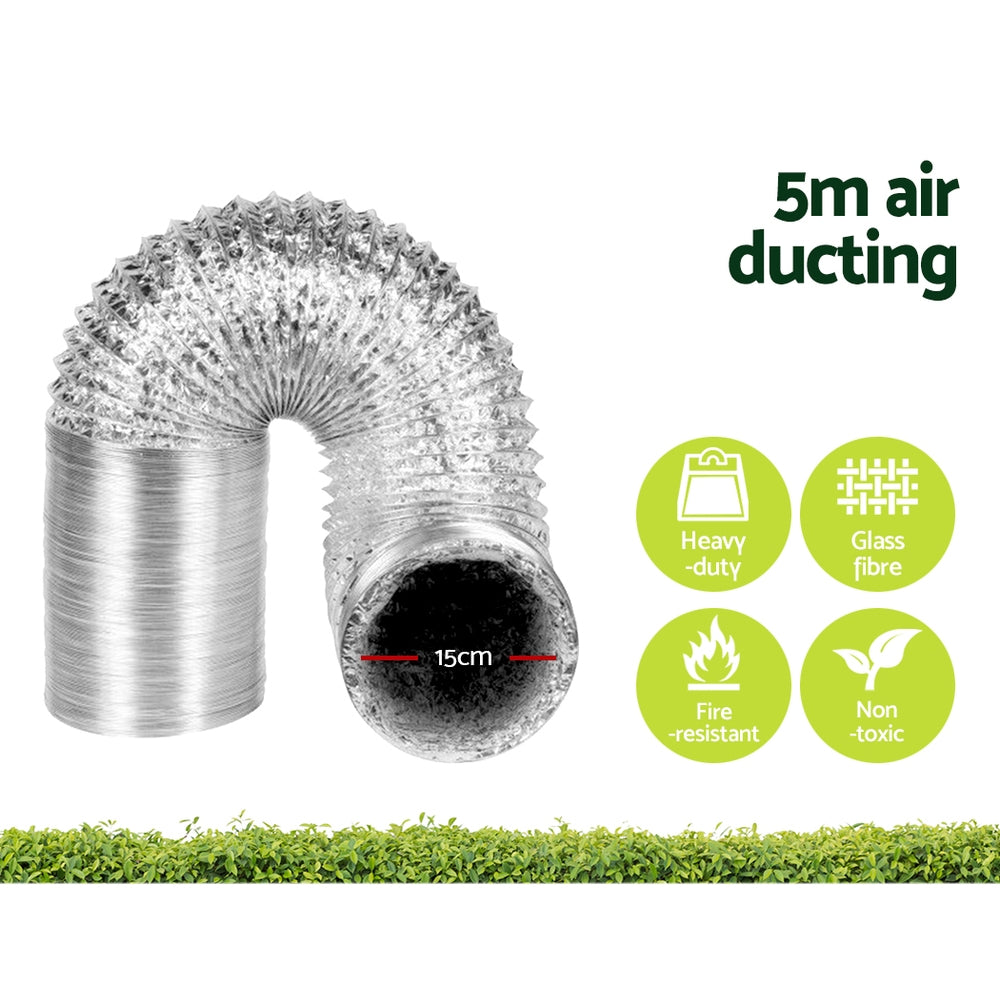 Green Fingers Grow Tent Light Kit 150x150x200CM 1000W LED 6" Vent Fan,Green Fingers Grow Tent Light Kit LED 1000W Full Spectrum 6" Vent 150x150x200CM 7