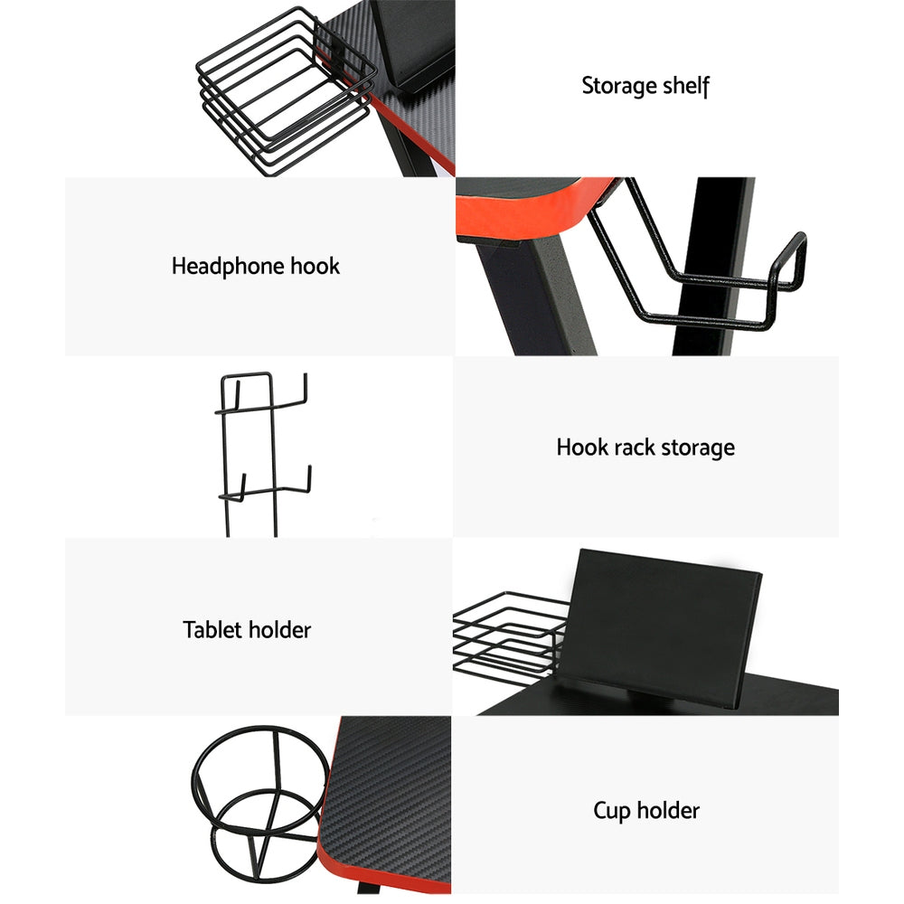 Artiss Gaming Desk Computer Desks 105CM 5