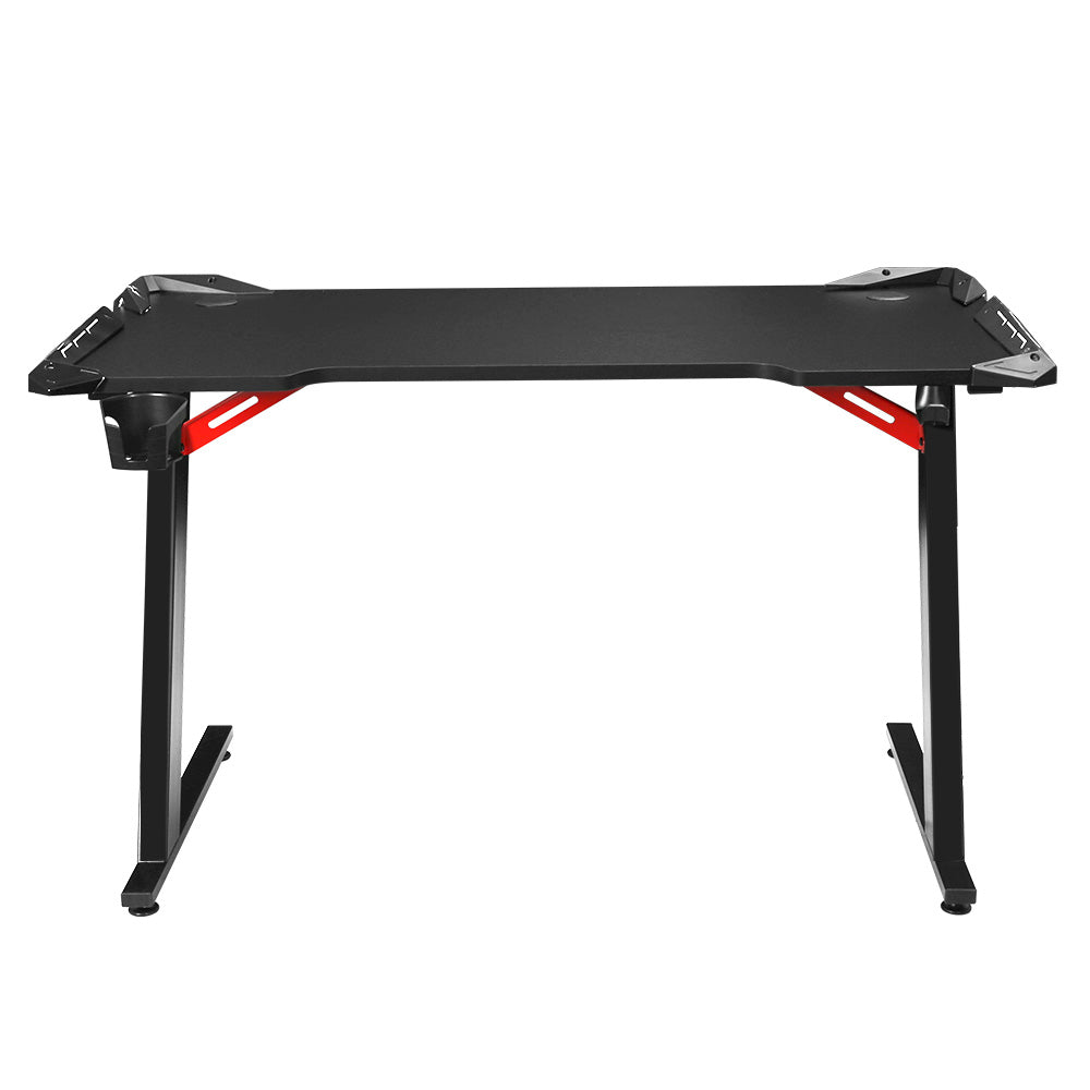 Artiss Gaming Desk Computer Desks LED Light 120CM 3