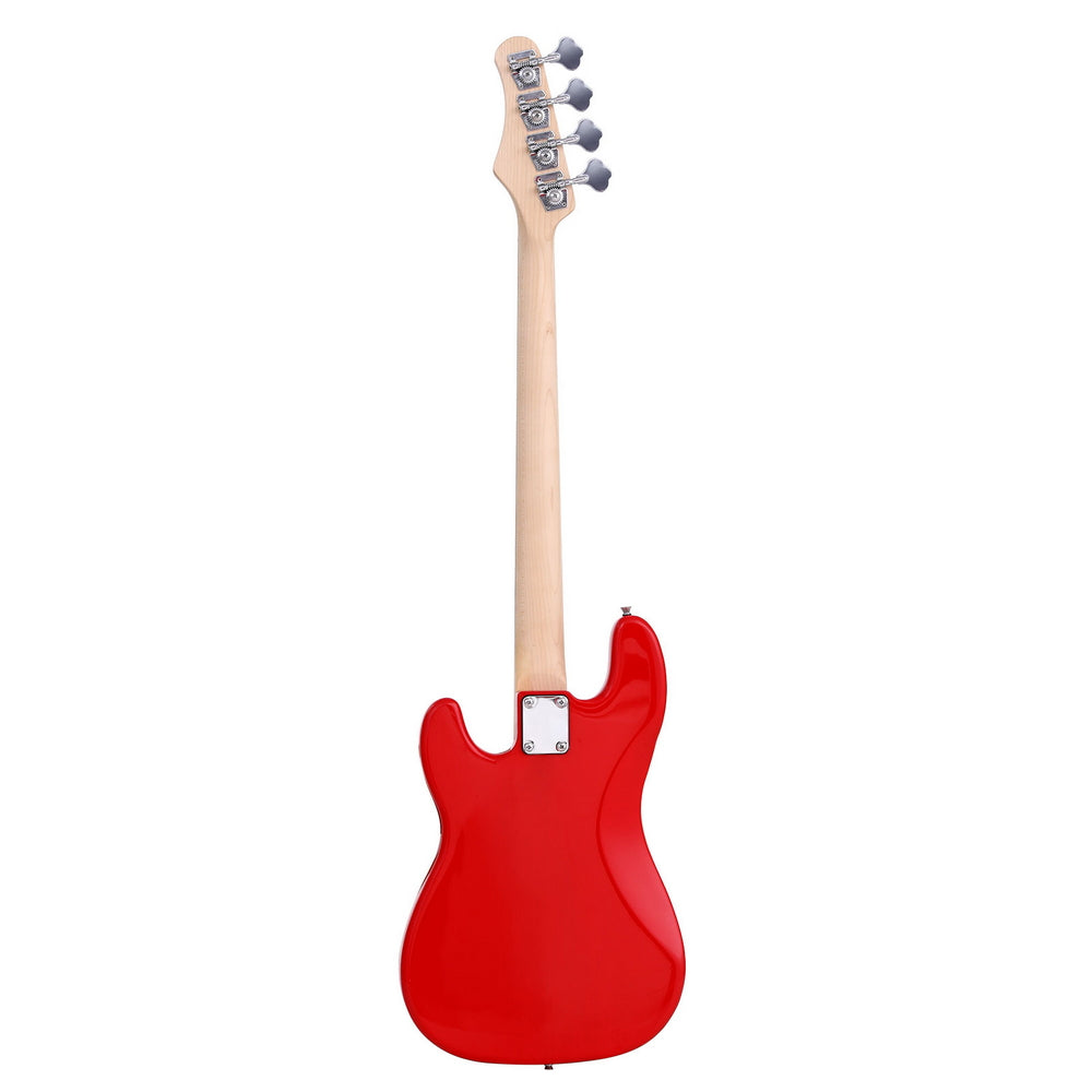 Alpha Electric Guitar Bass  47 Inch Red 3
