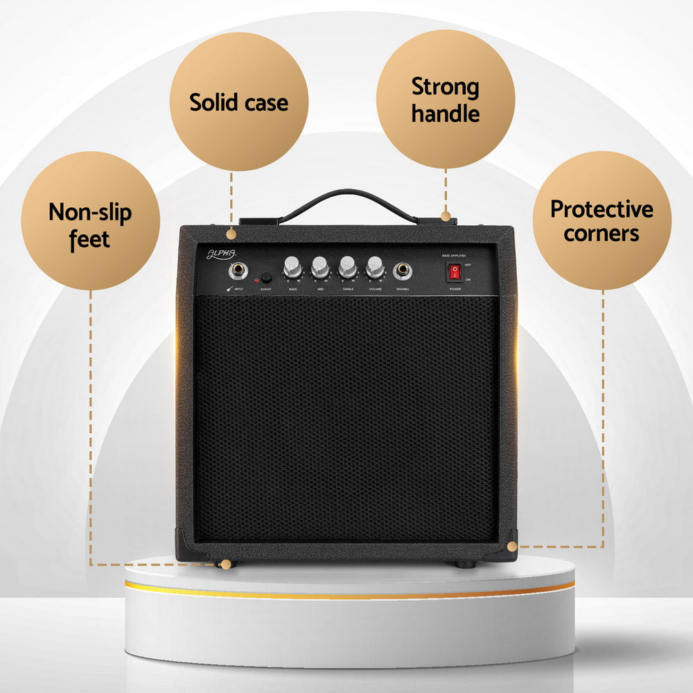 Alpha 40W Bass Guitar Amplifier Portable 5