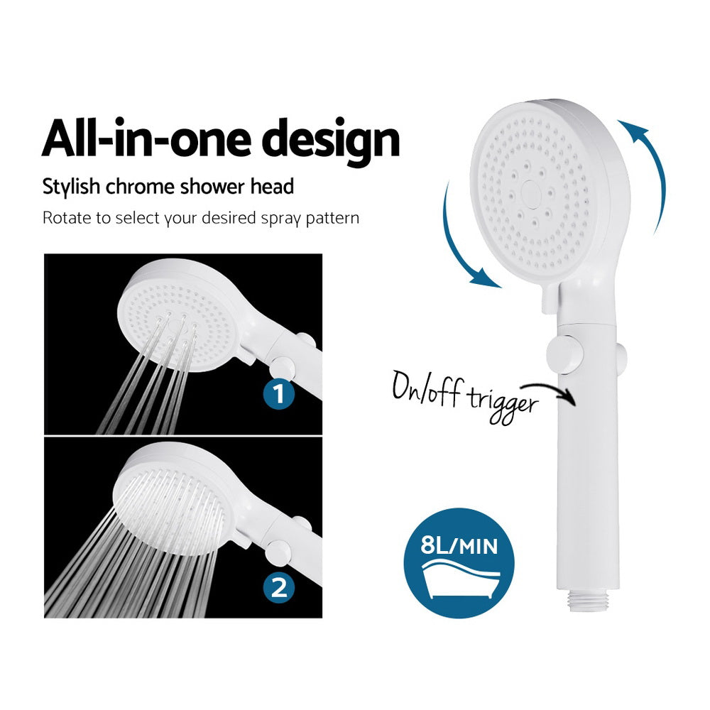 Devanti Portable Gas Water Heater 8L/Min LPG System Grey 4