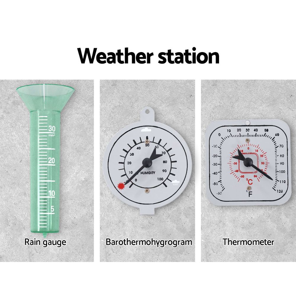 Garden Windmill 4FT 146cm Metal Ornaments Outdoor Decor Ornamental Wind Will 5