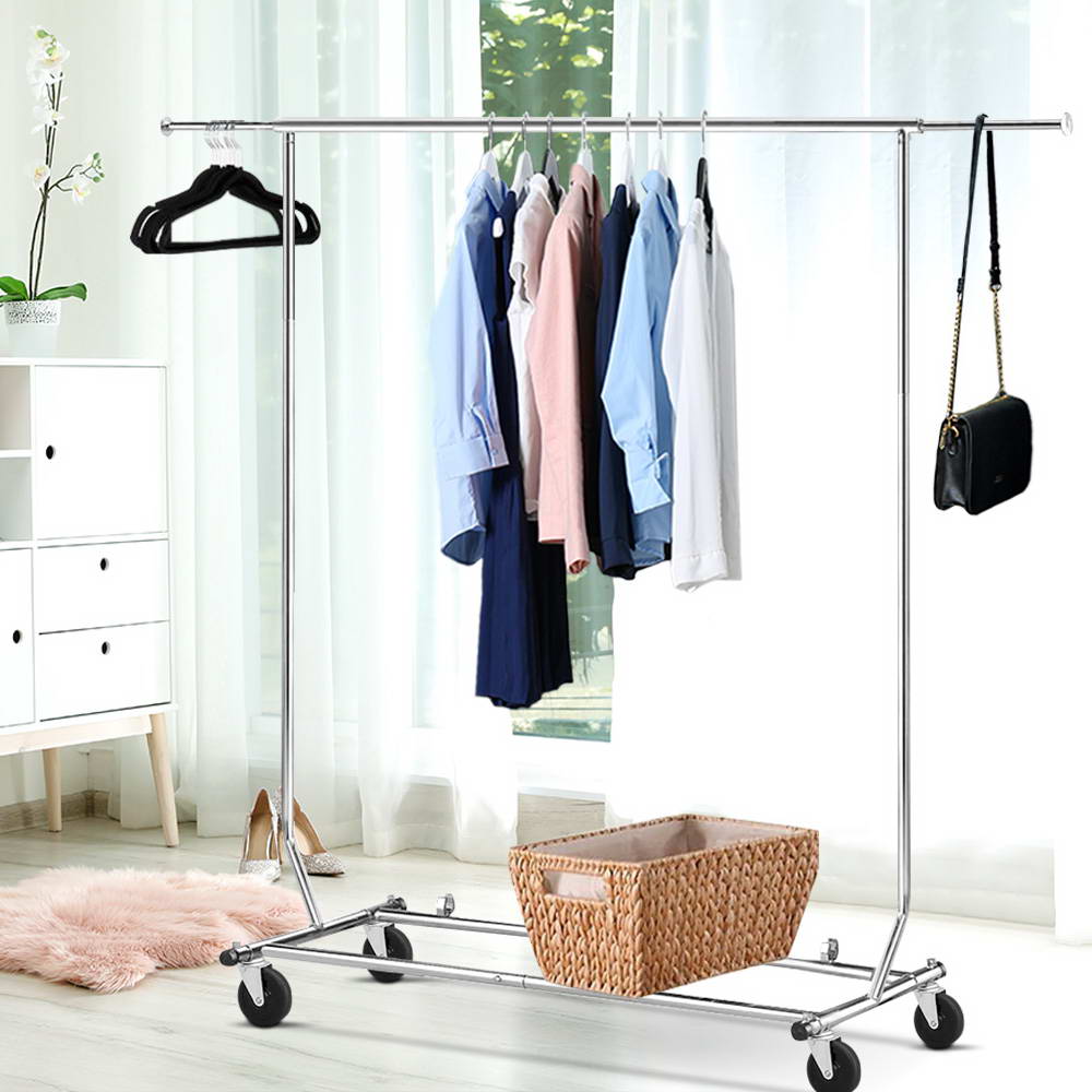Artiss Clothes Rack Airer Rail Coat Stand Adjustable Hanger 7