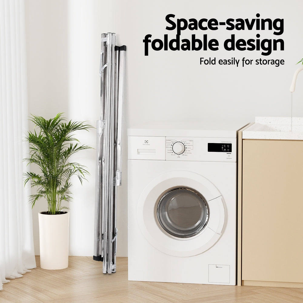 Artiss Clothes Rack Adjustable Foldable Steel 5