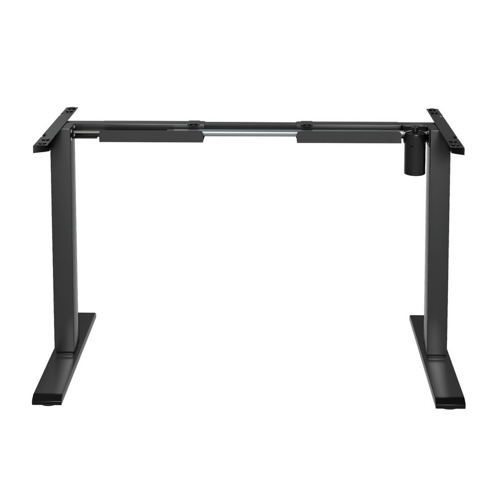 Artiss Electric Standing Desk Frame Only Height Adjustable 70KG Load Black 3