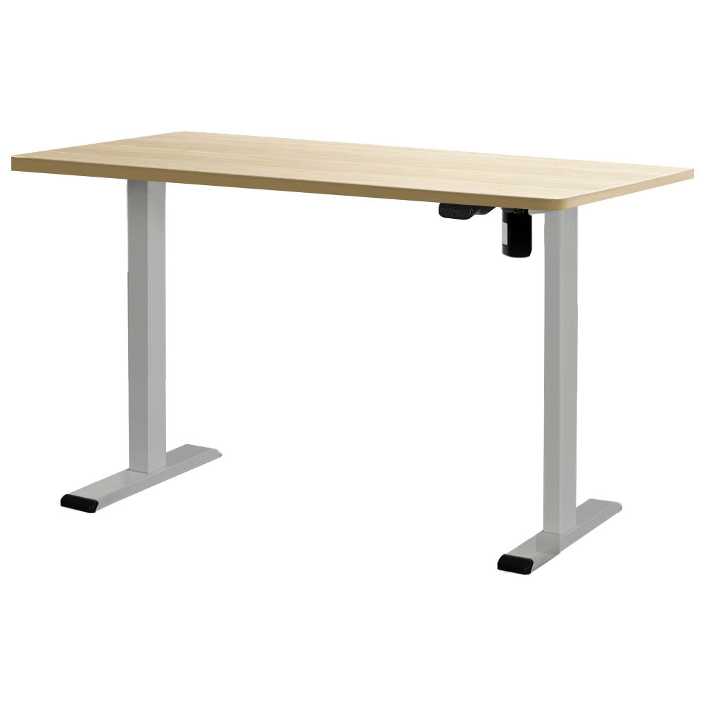 Artiss Standing Desk Motorised 140CM White Oak 7