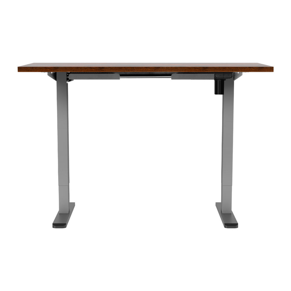 Artiss Standing Desk Motorised 140CM Rustic Brown 3
