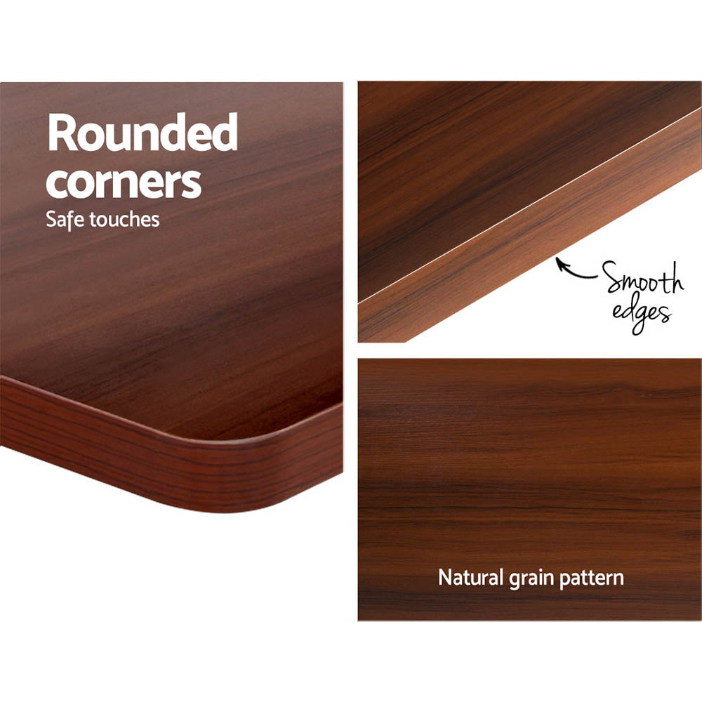 Artiss Standing Desk Motorised 140CM Walnut 6