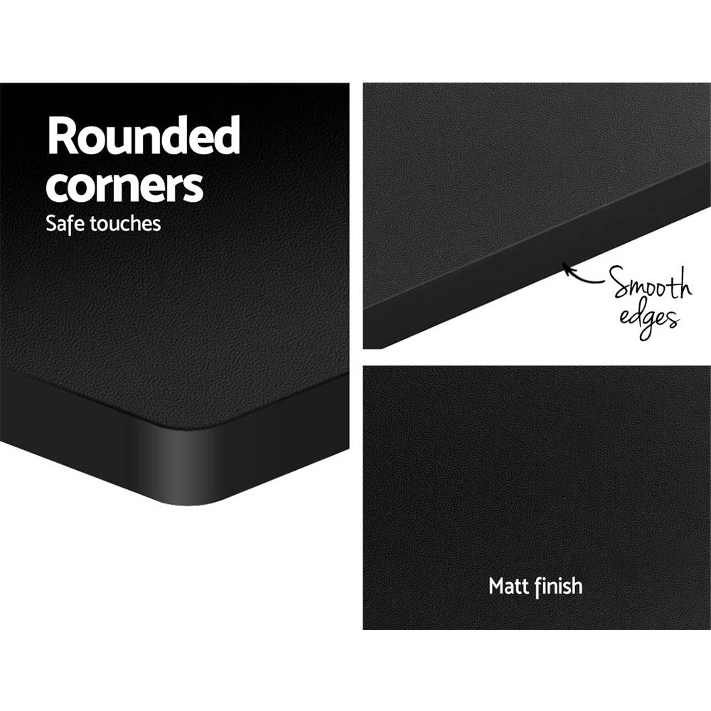 Artiss Standing Desk Motorised Sit Stand Desks Black 140CM 6