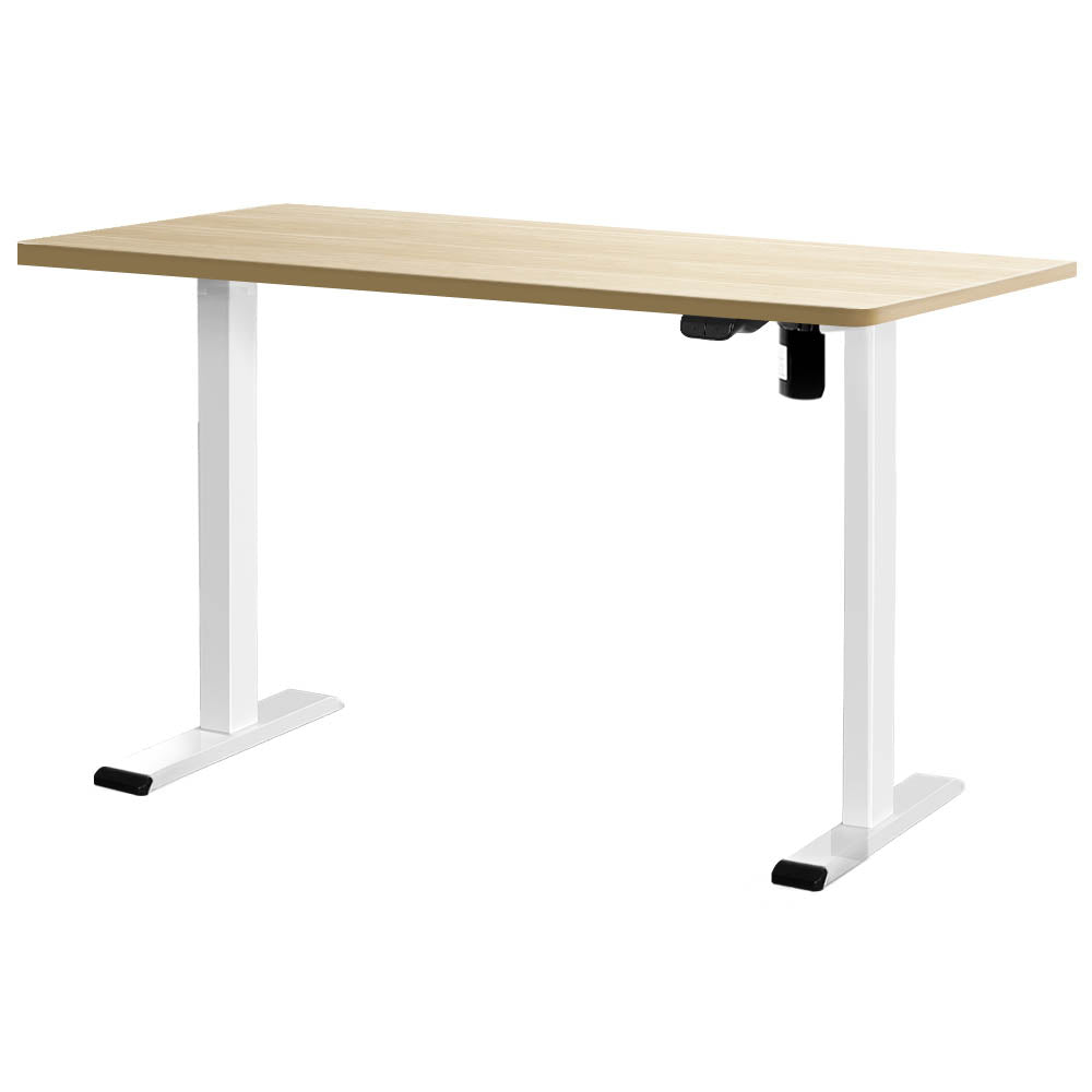 Artiss Standing Desk Motorised Sit Stand Desks White Oak 120CM 7