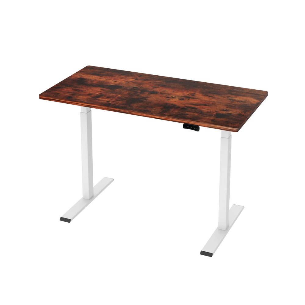 Artiss Standing Desk Motorised Dual Motor 120CM Rustic Brwon 7