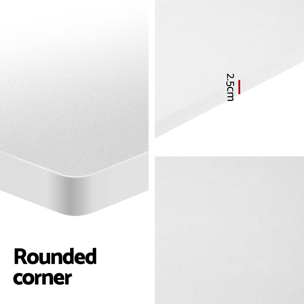 Artiss Standing Desk Motorised Electric Dual Motor White 120CM 4