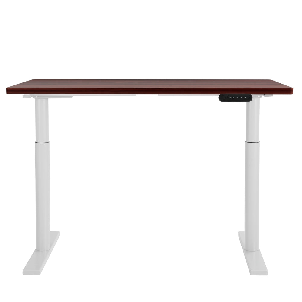 Artiss Standing Desk Motorised Electric Dual Motor 120CM Walnut 3
