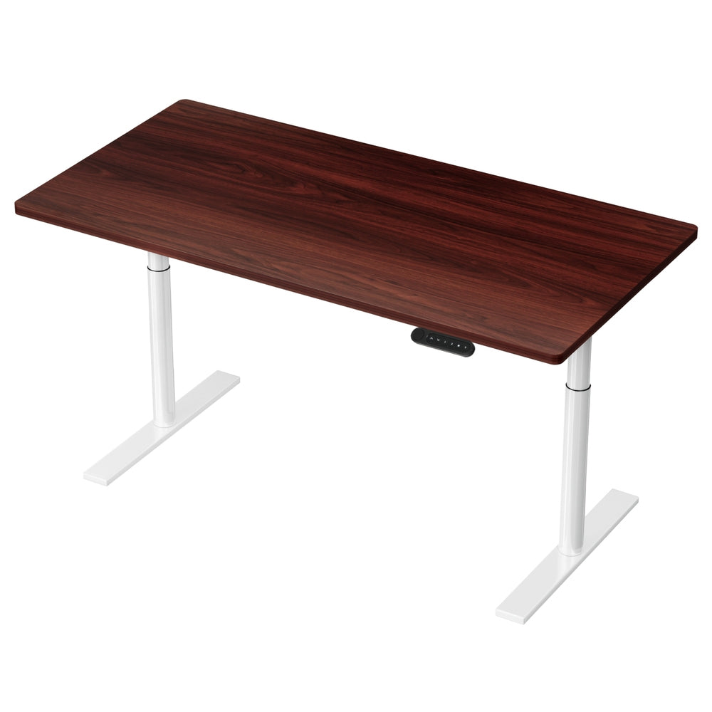 Artiss Standing Desk Motorised Electric Dual Motor 140CM Walnut 7