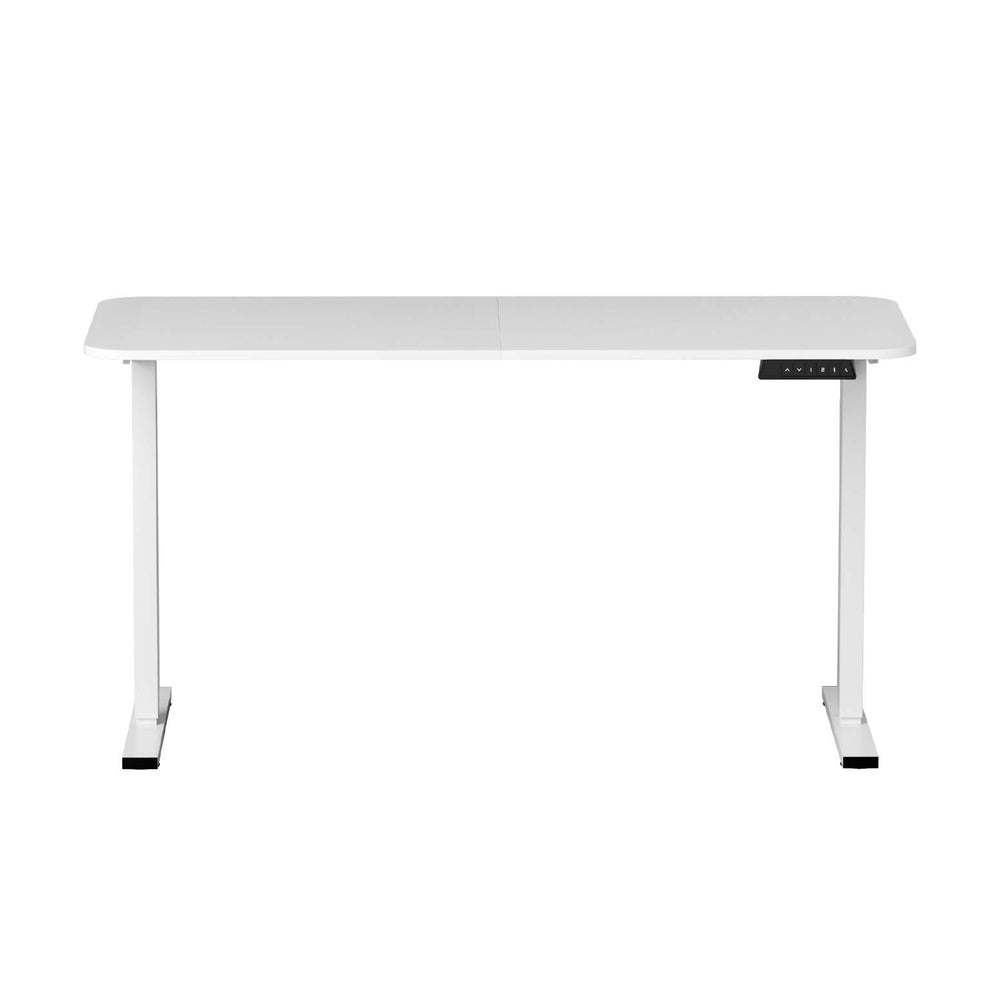 Artiss Electric Standing Desk 140cm Adjustable Height Motorised Home Office Desk White 3